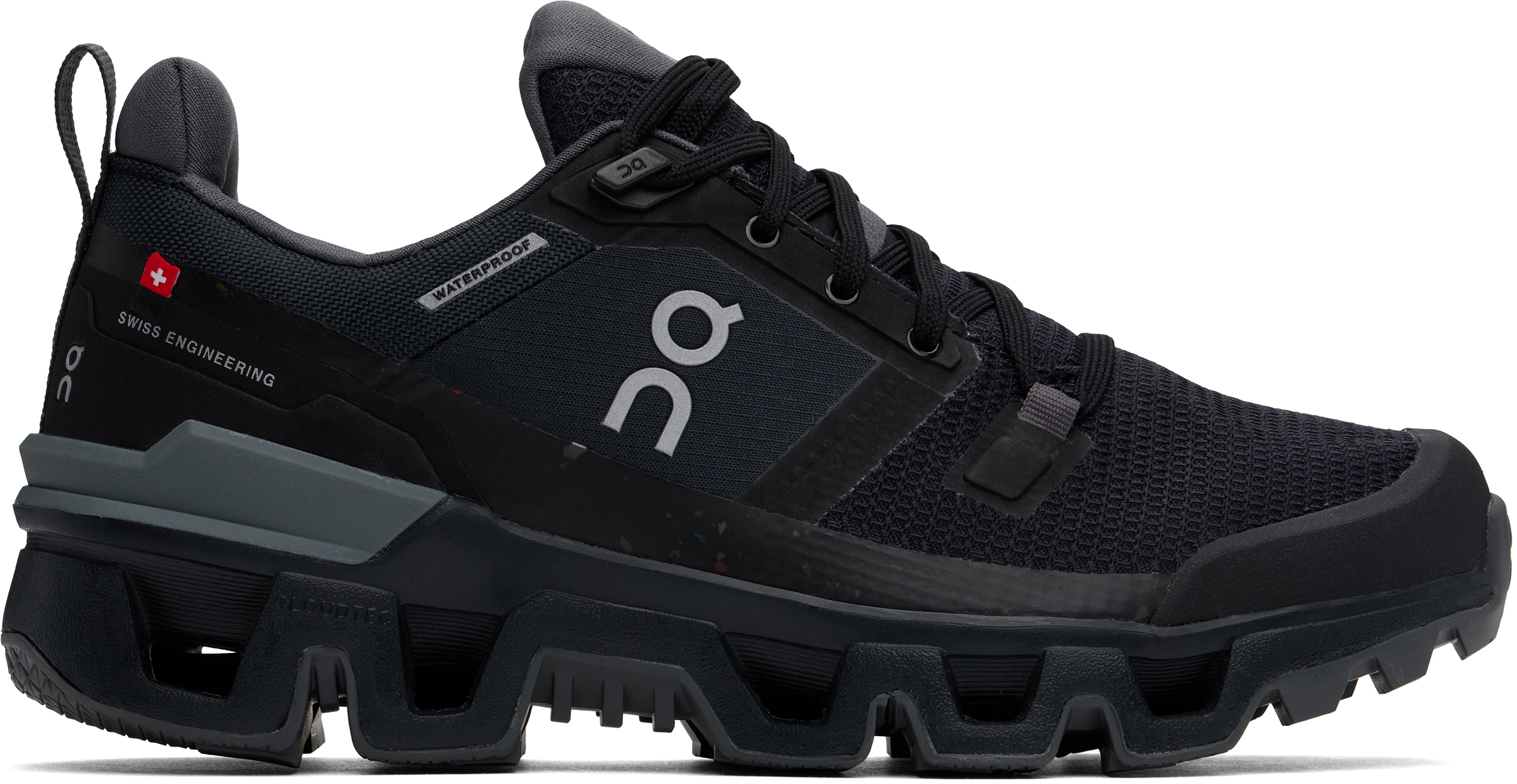 On Black Cloudwander Waterproof Sneakers