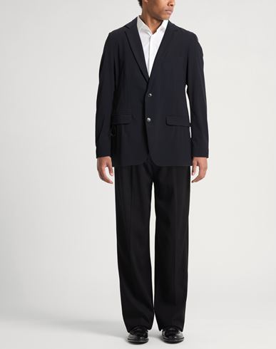 Man Blazer Midnight blue Size 42 Polyamide, Elastane