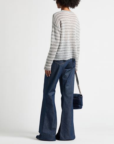Woman Sweater Grey Size M Mohair wool, Polyamide, Virgin Wool