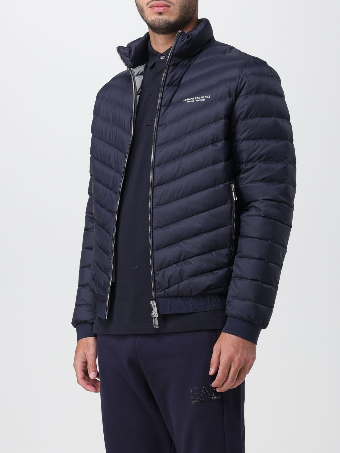 Jacket Men color Blue