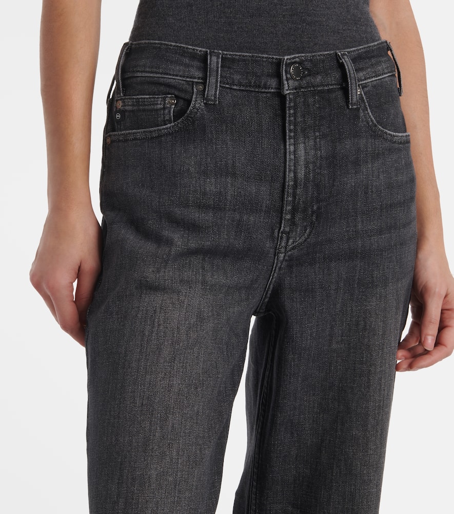 New Baggy high-rise flared jeans