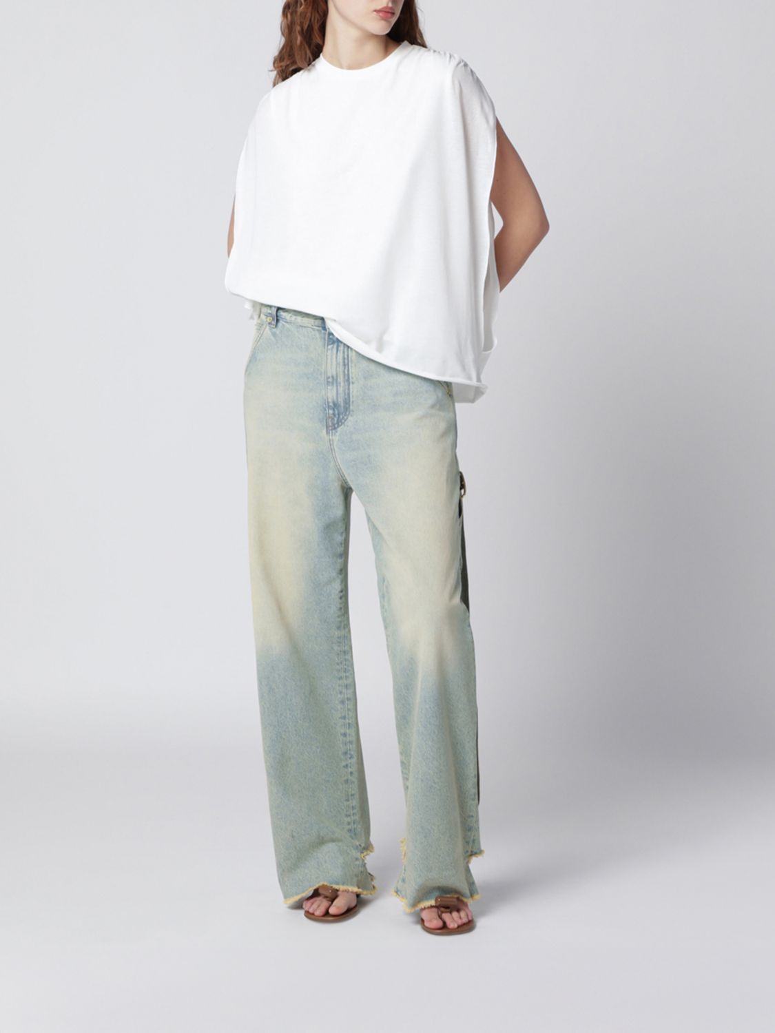 Jeans Woman color Denim