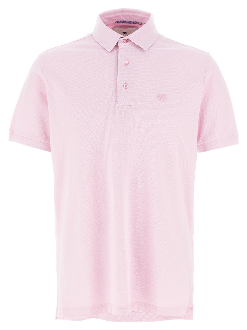 Logo Embroidered Polo Shirt