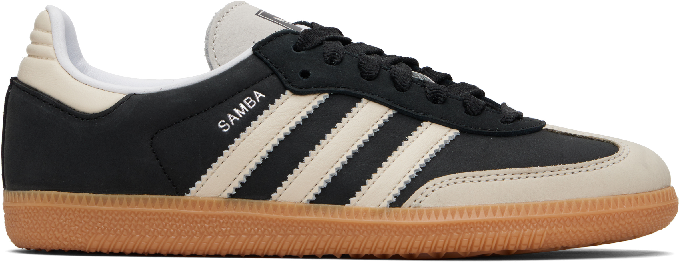 Black & Beige Samba OG Sneakers