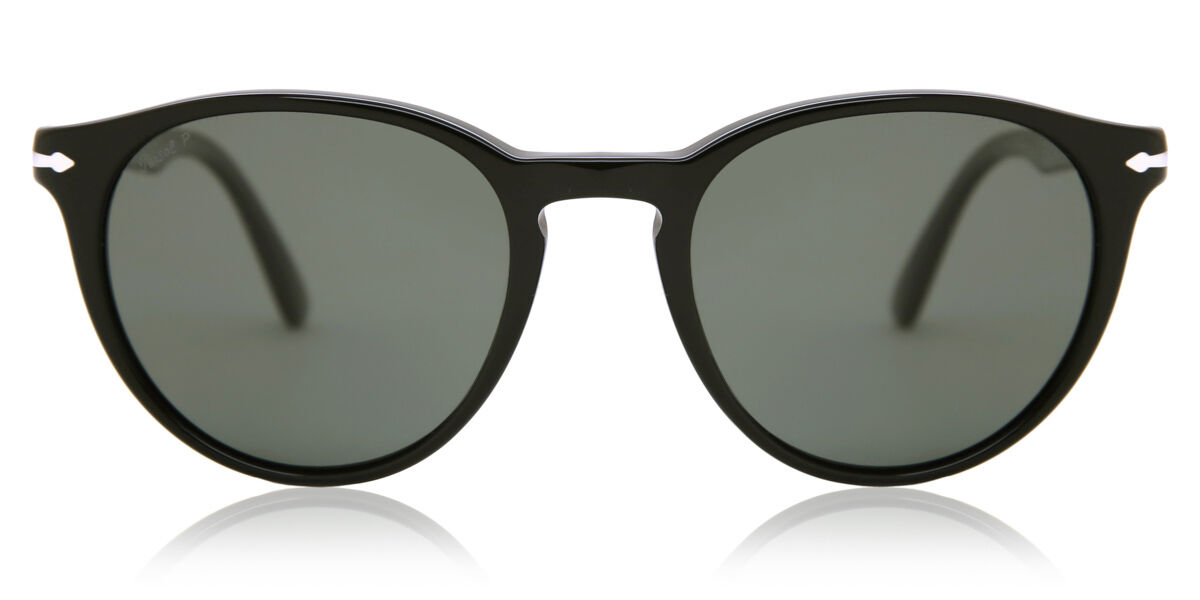 Persol PO3152S GALLERIA 900 Polarized 901458 Men's Sunglasses Black