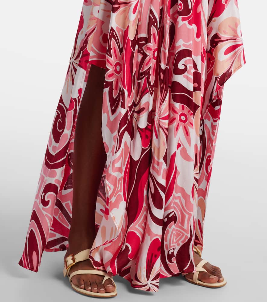 Mabelle satin maxi dress