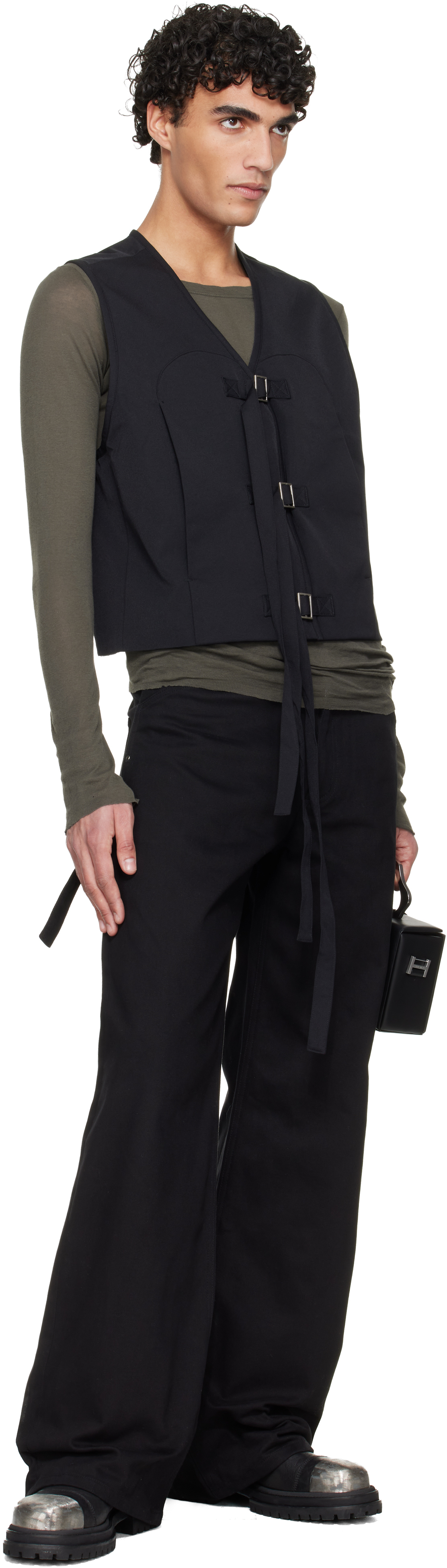 Black Gait Jeans