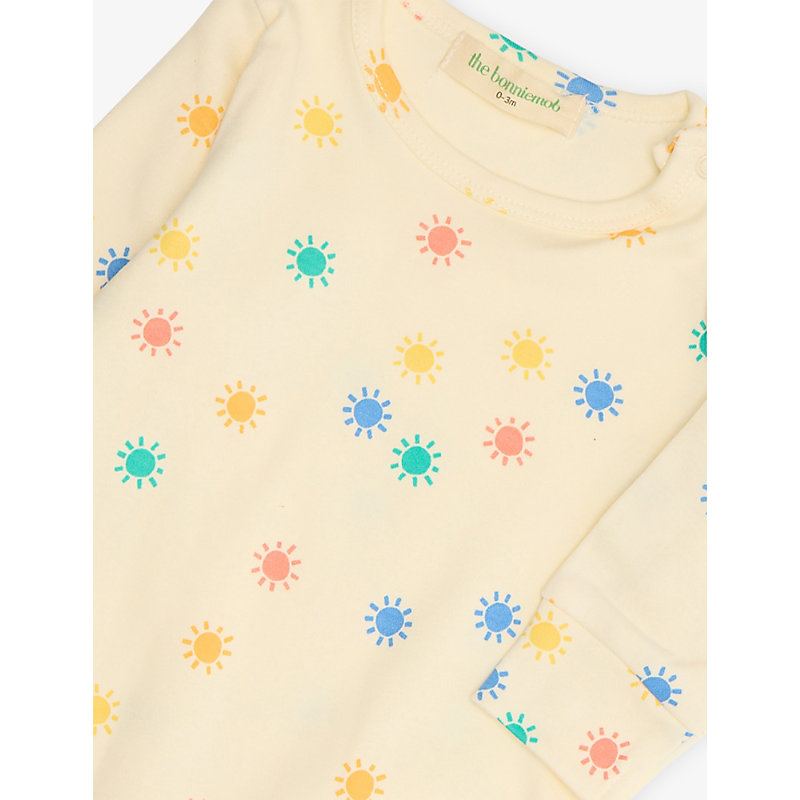 Dreamy Sun-Print Cotton Romper