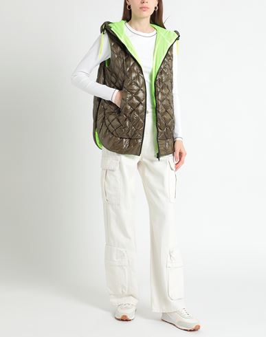 Woman Vest Military green