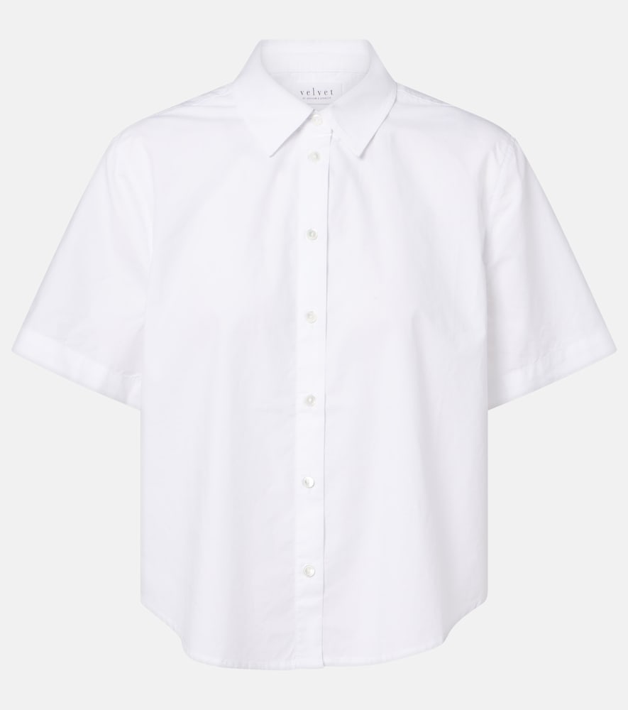 Alana cotton poplin shirt