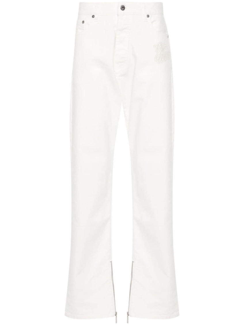 - Logo Denim Jeans