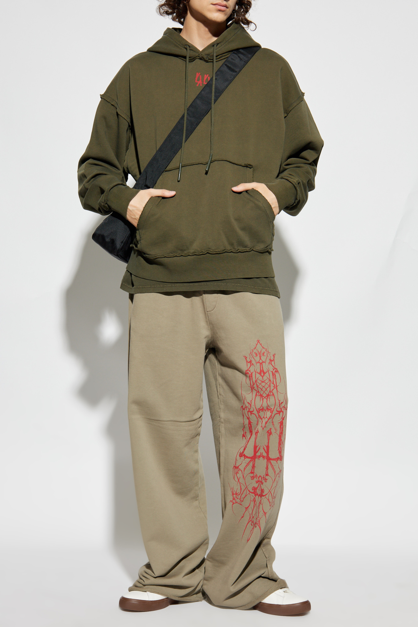 Hoodie, Men's, Green