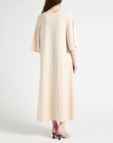 Woman Midi dress Ivory Size S Organic cotton