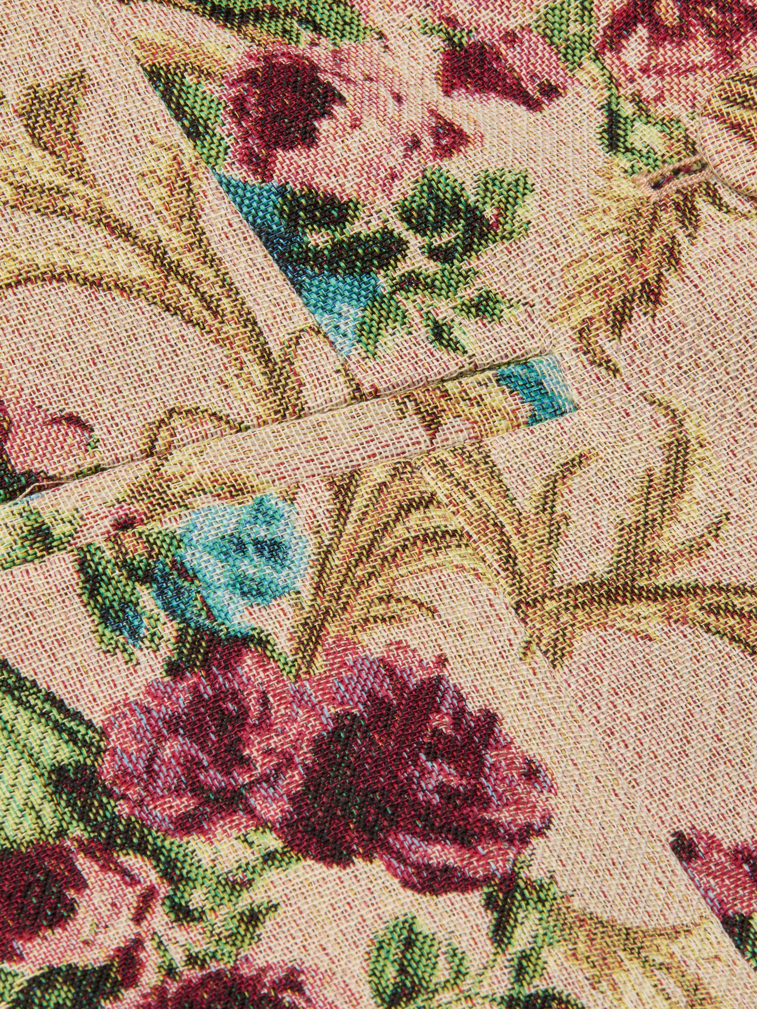 Alice Blazer Top In Multi Floral Tapestry