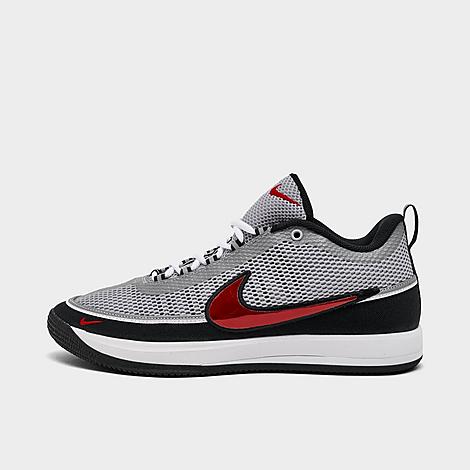 Men's Book 2 Basketball Shoes in Metallic Silver/Sport Red/Black