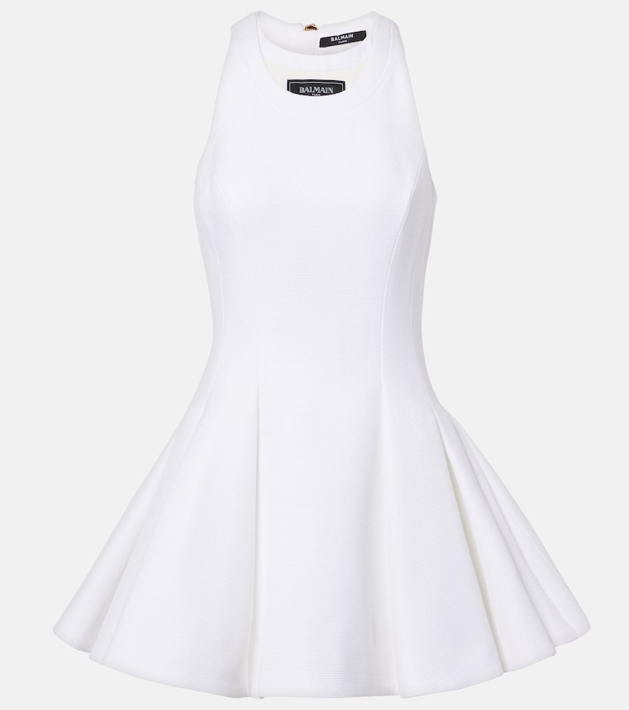 Halterneck minidress