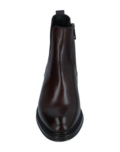 Man Ankle boots Dark brown