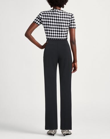 Woman Pants Black Size 8 Polyester, Elastane