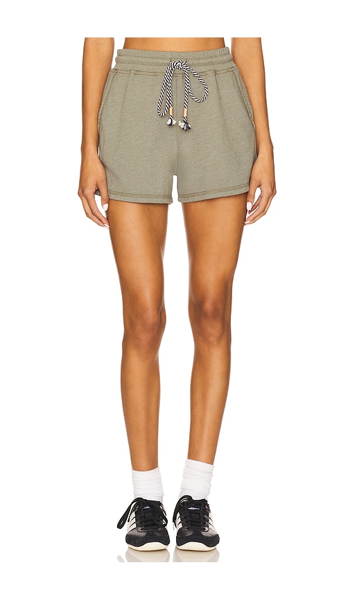 SUNDRY Lounge Short in Olive. - XL also in