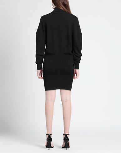 Woman Mini dress Black Size L Cashmere
