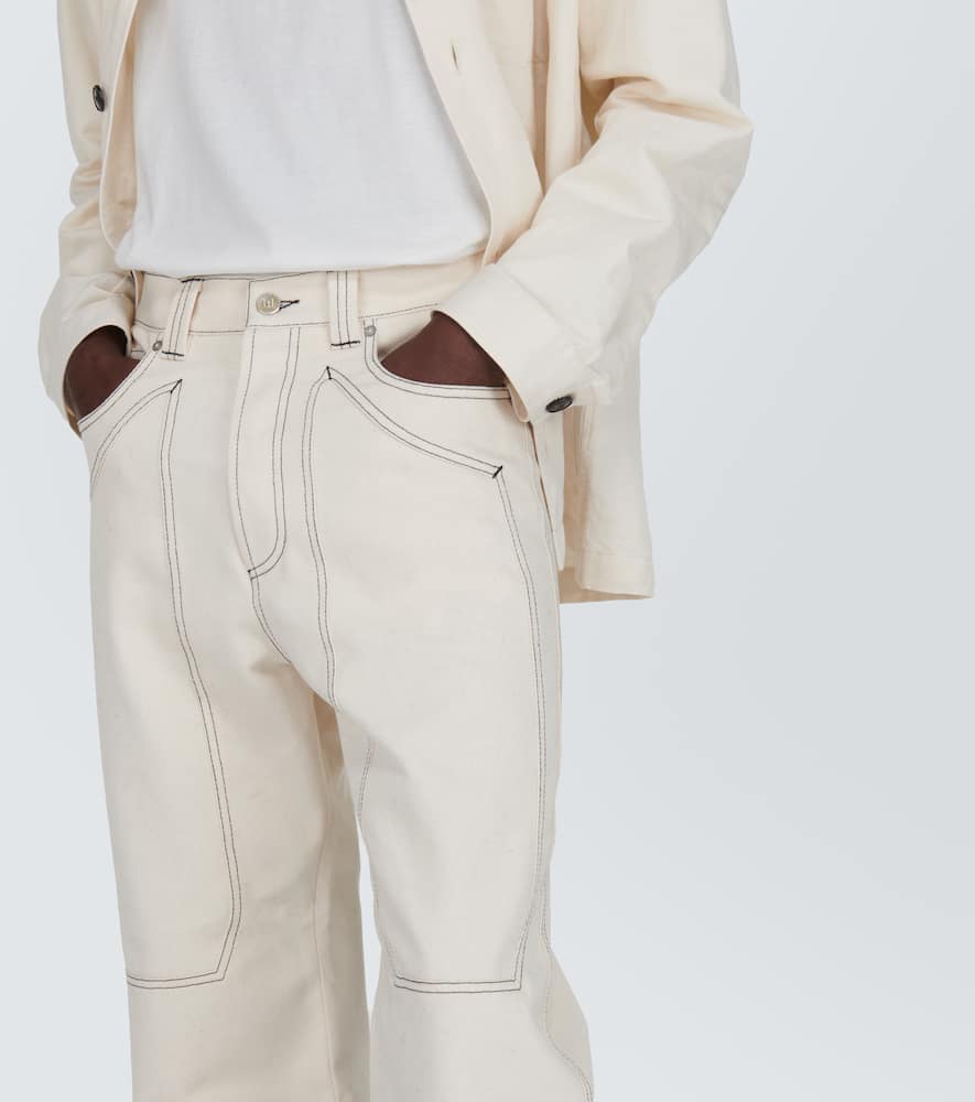 Winnie New York Paneled straight cotton pants