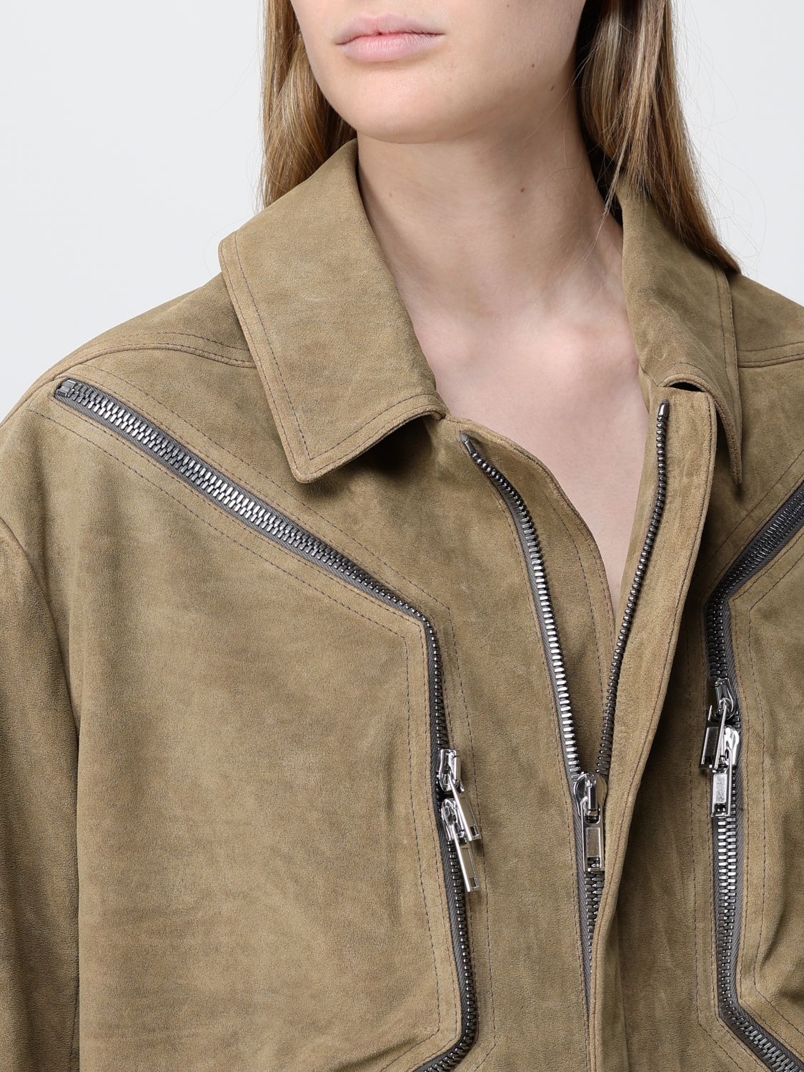 Coat Woman color Brown