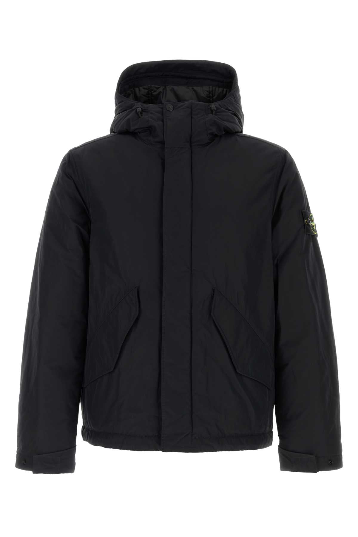 Parka Down Jacket — Black