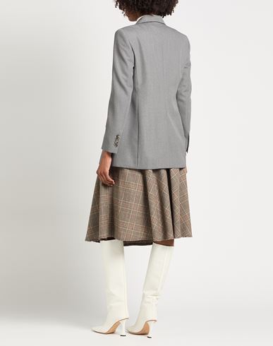 Woman Blazer Grey Size 10 Virgin Wool