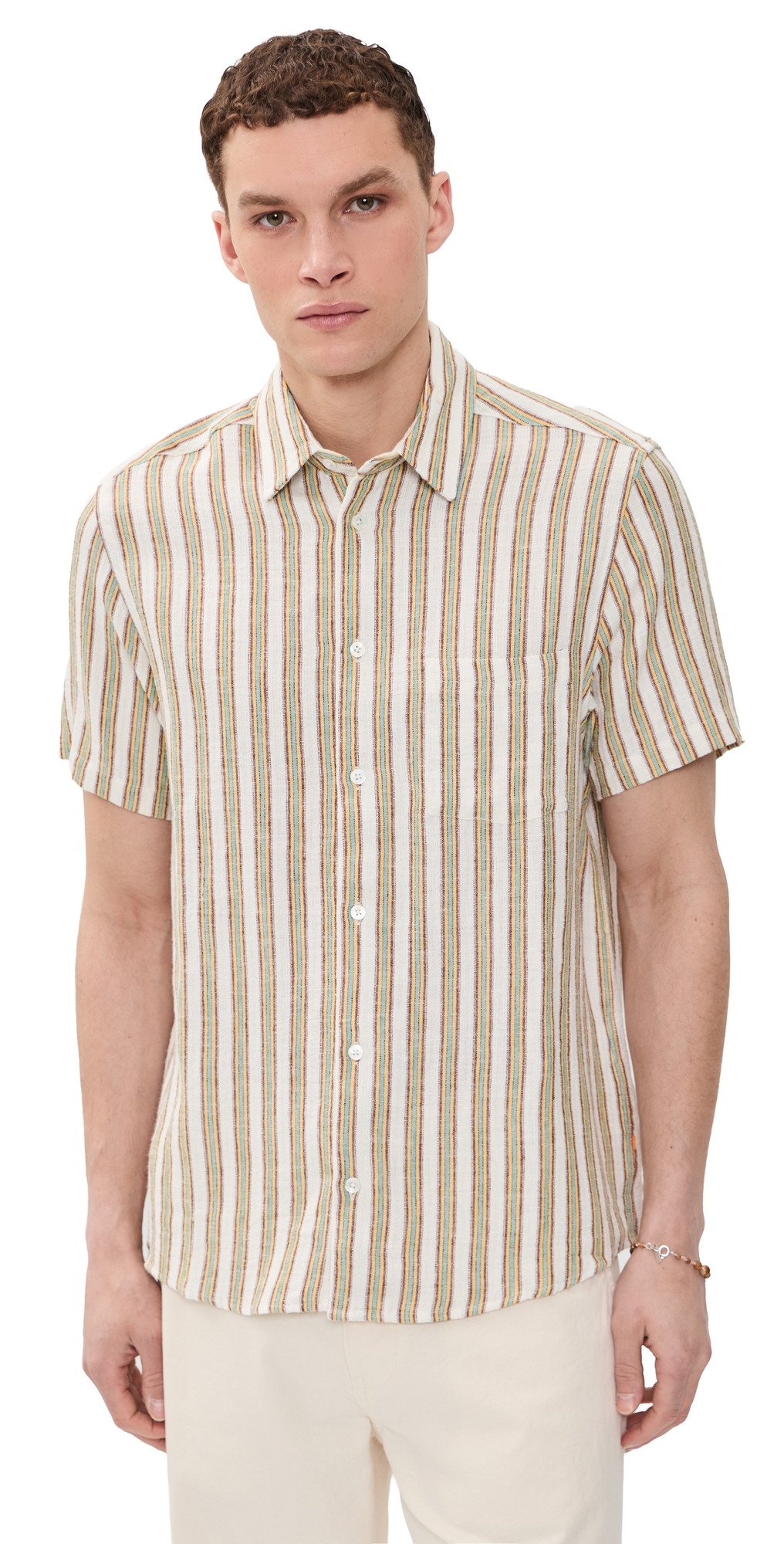Canopy Classic Stripe Shirt White / Multi