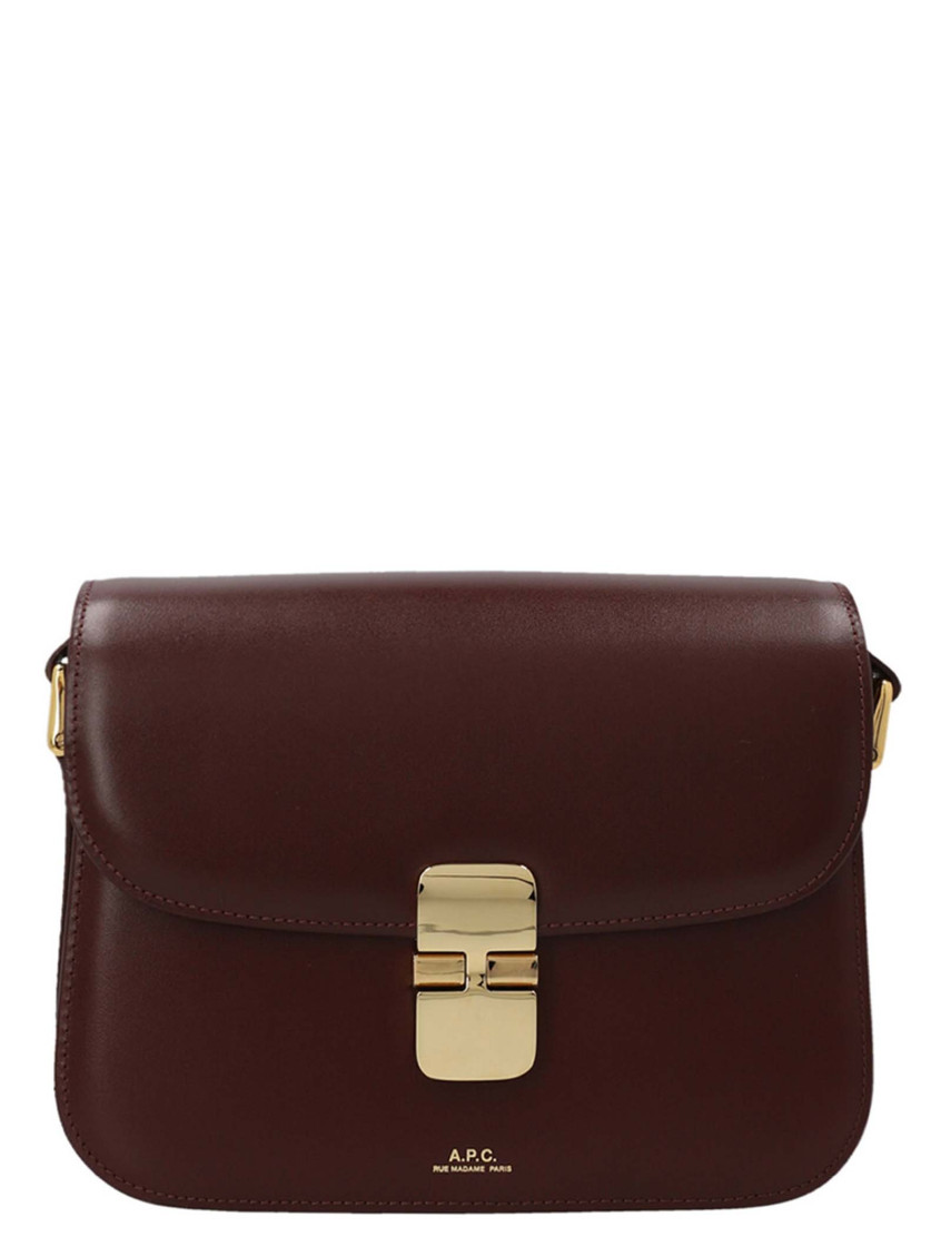 Grace leather shoulder bag