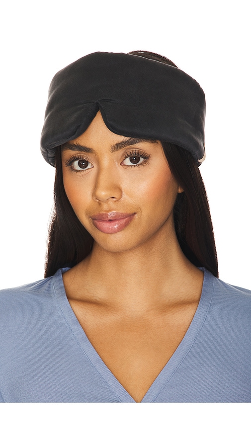 LUNYA Washable Silk Sleep Mask in Black. -  S also in