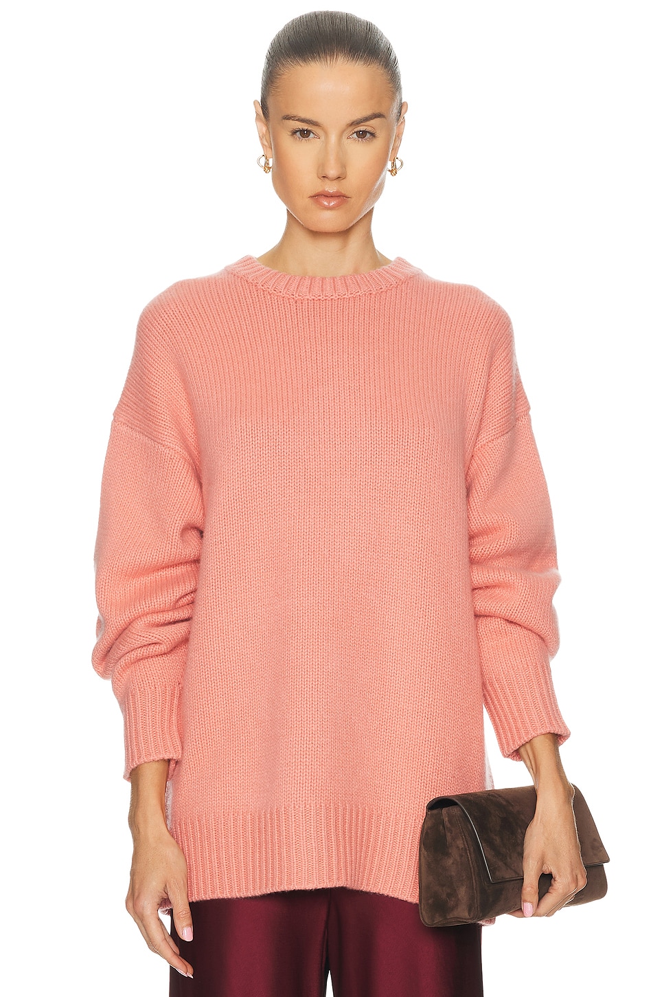 Amiya Ursa Sweater in Blush - Blush. L also in