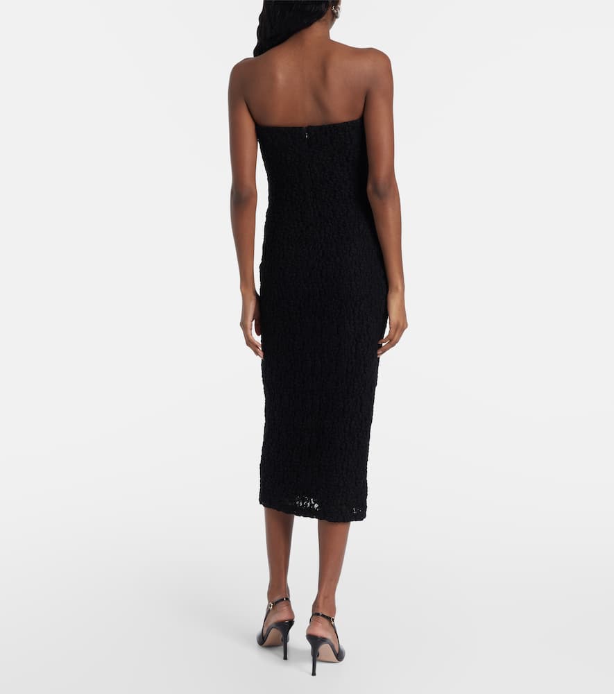 Elegante Luciana strapless midi dress