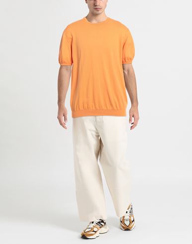 Man Sweater Orange