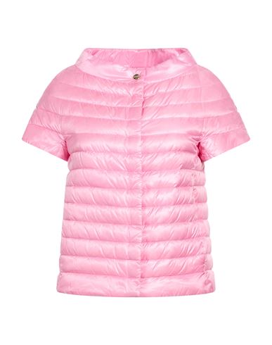 Woman Puffer Pink Size 2 Polyamide, Cotton, Acetate