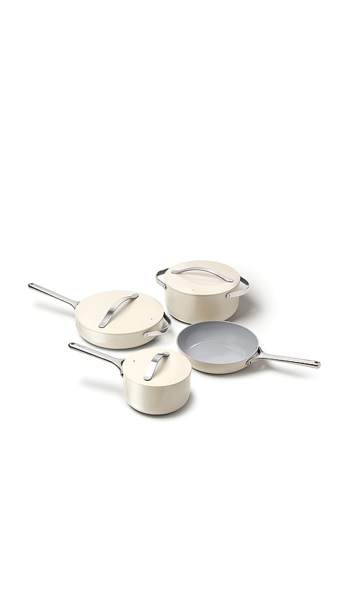 Caraway LOT DE CASSEROLES NON-TOXIC CERAMIC NON-STICK COOKWARE SET en Crea