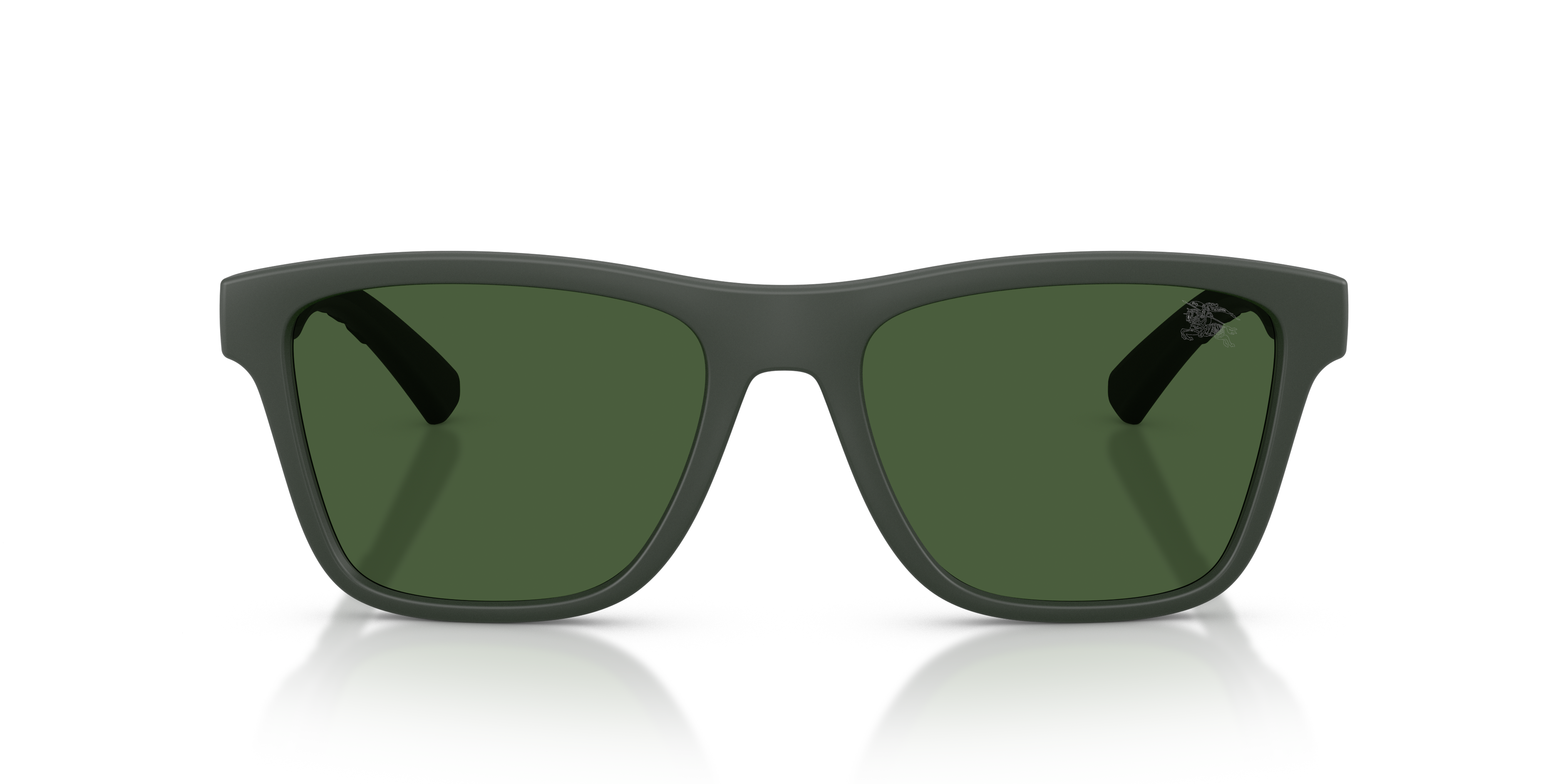 Burberry Man Burberry BE4482U 423271 Sunglasses Injected Green Green Squared Norma
