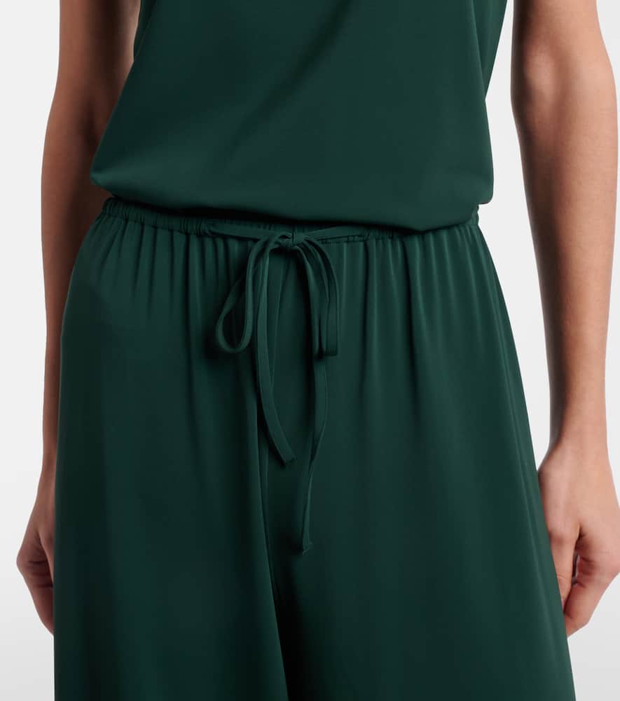 Zélie jersey wide-leg pants