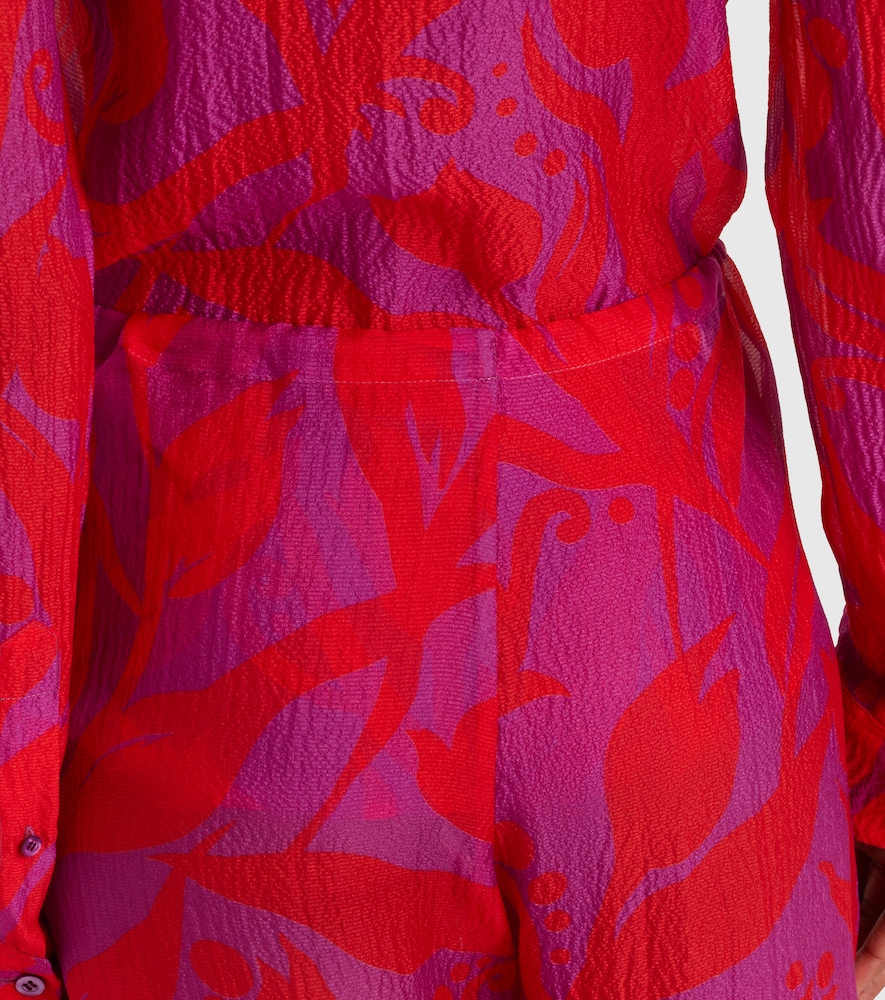 Pachas silk straight pants