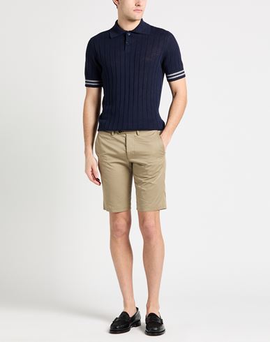 Dolce & gabbana Man Shorts & Bermuda Shorts Khaki Size 42 Cotton, Elastane
