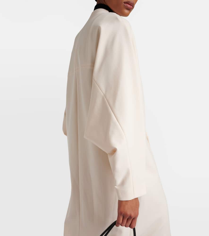 Wool-blend maxi dress
