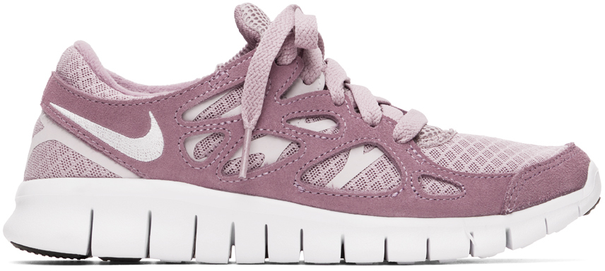 Purple Free Run 2 Low-Top Sneakers