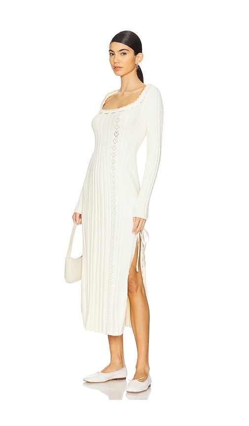 Free People Heart Of Gold Midi Dress in White. -  XS also in L