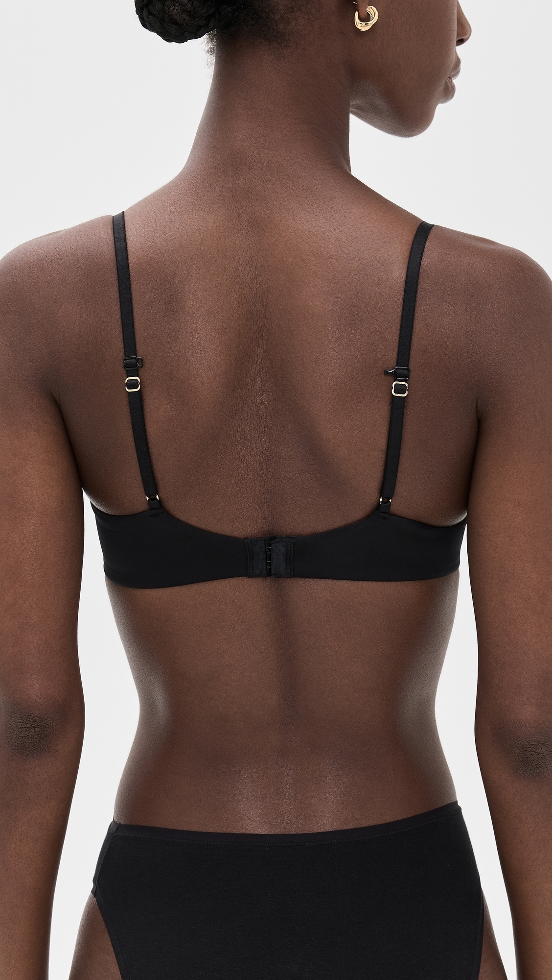 Soft Focus Convertible Demi T-Shirt Bra Black 34DD
