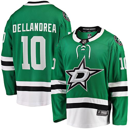 Men's Fanatics Ty Dellandrea Kelly Green Dallas Stars Home Breakaway Player Jersey