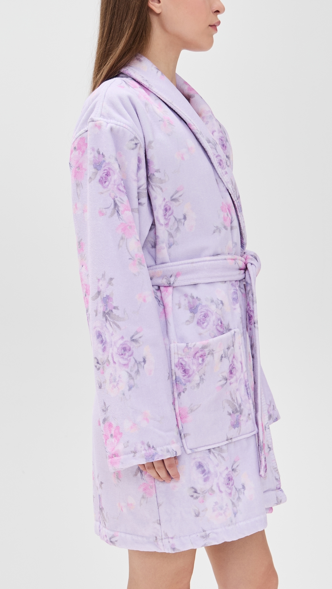 LoveShackFancy Indie Robe Hibiscus L