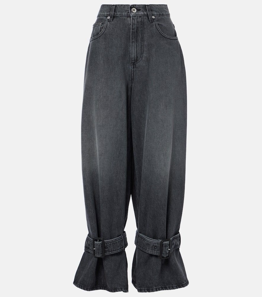 JW Anderson Mid-rise wide-leg jeans