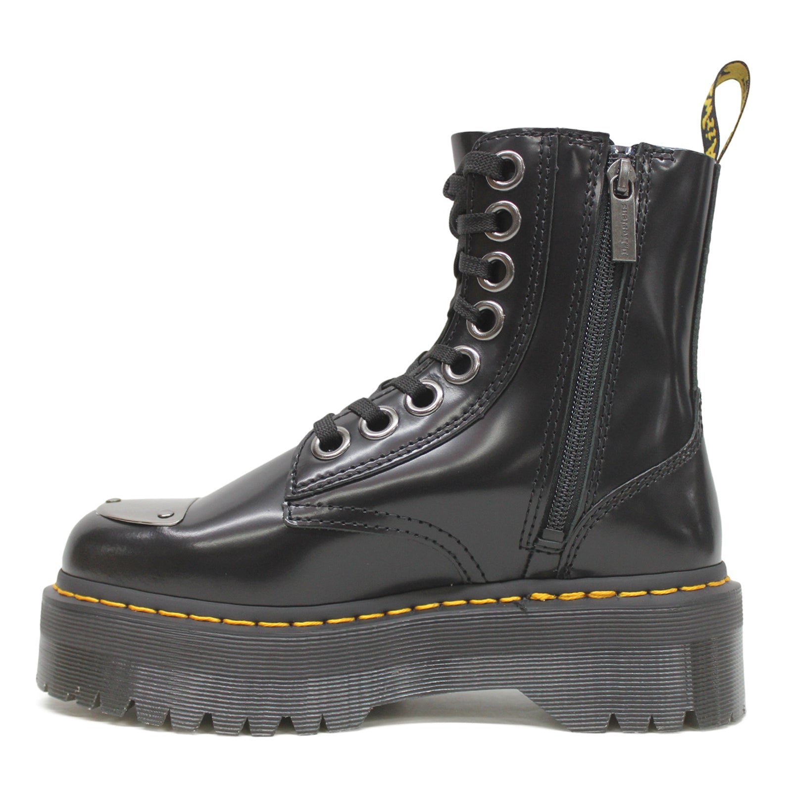 Dr. Martens Jadon Alt Buttero Leather Unisex Ankle Platform Boots