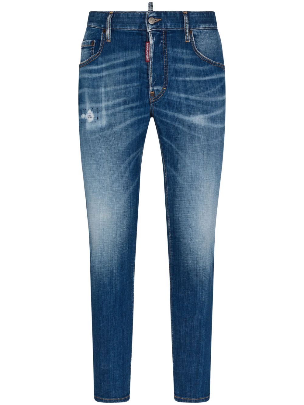 Distressed skinny jeans - Blue