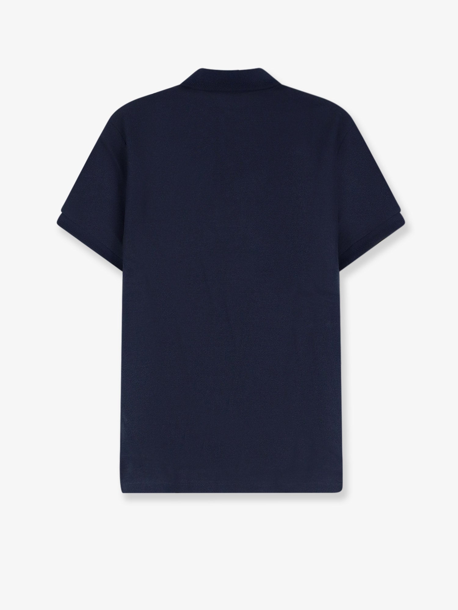 Cotton Polo Shirt — Navy